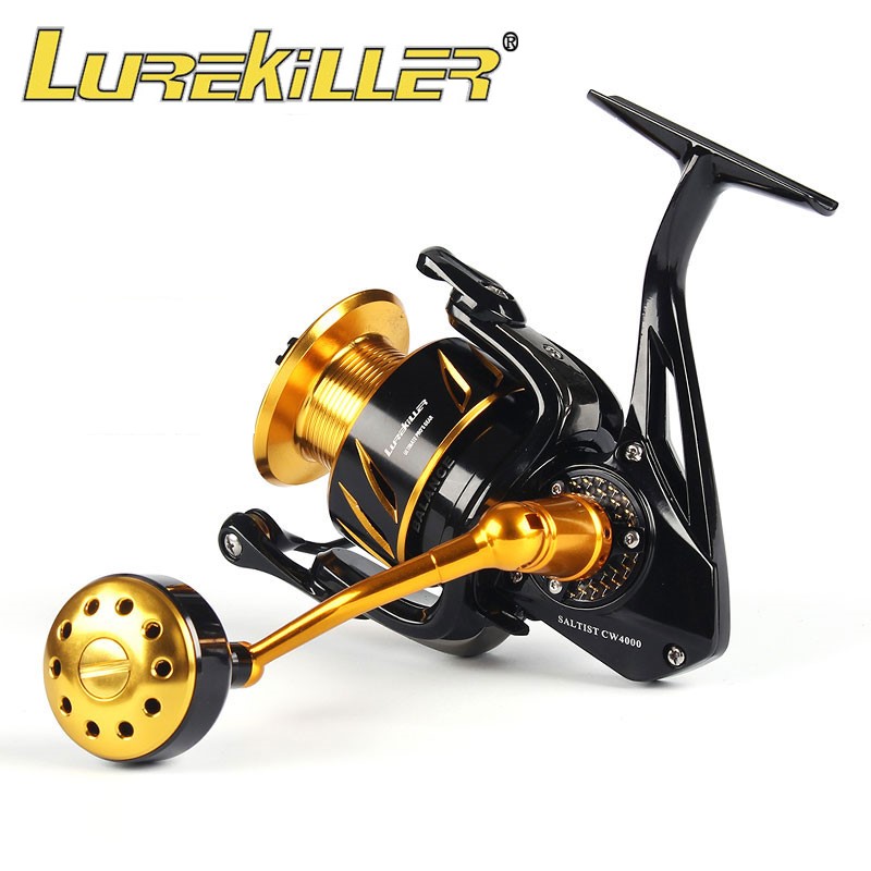 Surf Reel - Lurekiller Saltist CW Całkowicie Metalowy Kołowrotek