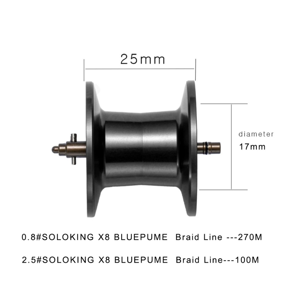 SOLOKING ASHMOON Deep Spool 5, – Reel Spare Spool recenzja i cena