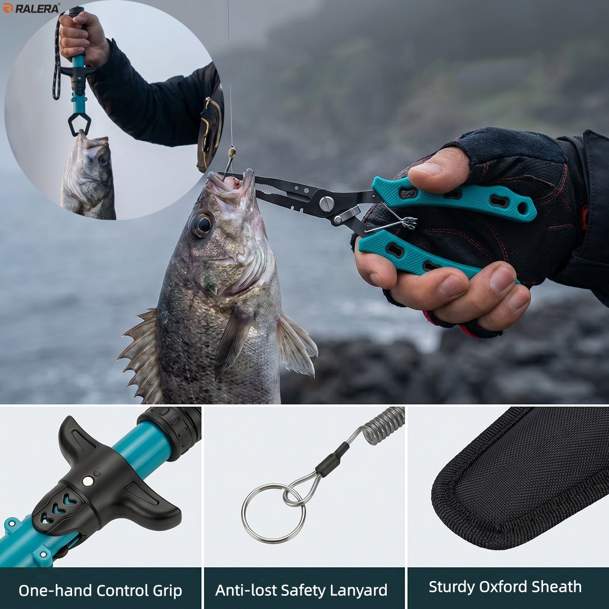 Zestaw sprzętu wędkarskiego RA – Baitcasting Reel recenzja i cena